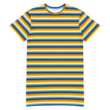 AroAce Flag T-Shirt Dress