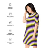 Non-Binary Flag T-Shirt Dress