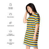 AroAce Flag T-Shirt Dress