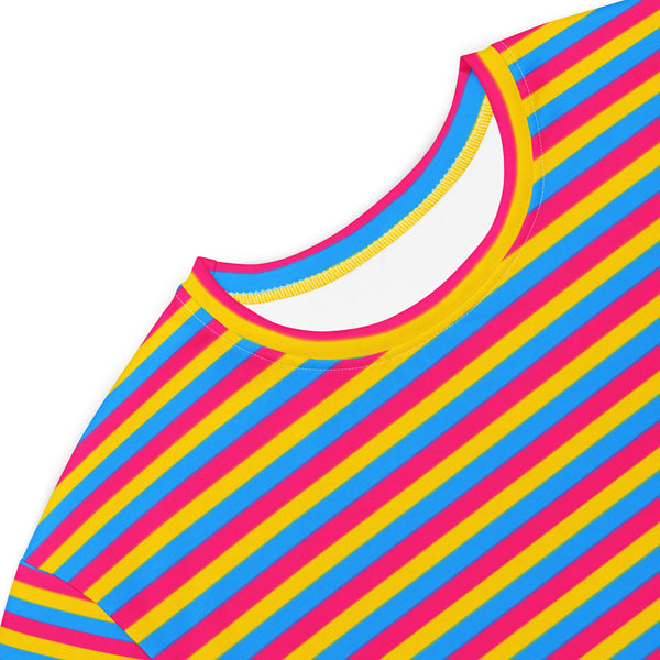 Pansexual Flag T-Shirt Dress