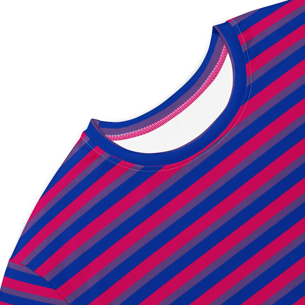 Bisexual Flag T-Shirt Dress