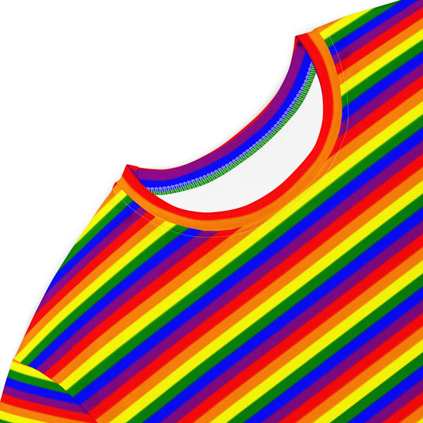 Rainbow Flag T-Shirt Dress