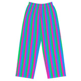 Polysexual Pride Flag Wide-Leg Pants