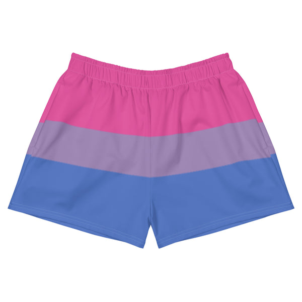 Bisexual Flag Athletic Shorts