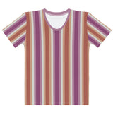 Retro Lesbian Fitted T-Shirt