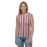 Retro Lesbian Fitted T-Shirt