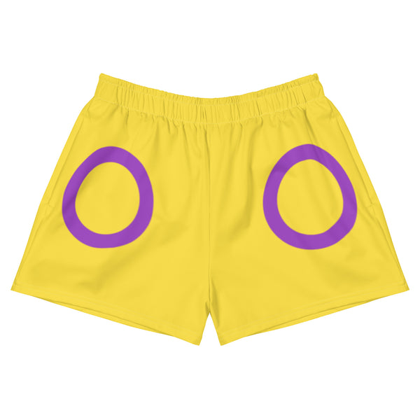 Intersex Flag Athletic Shorts