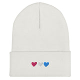 Transgender Pride Hearts Beanie