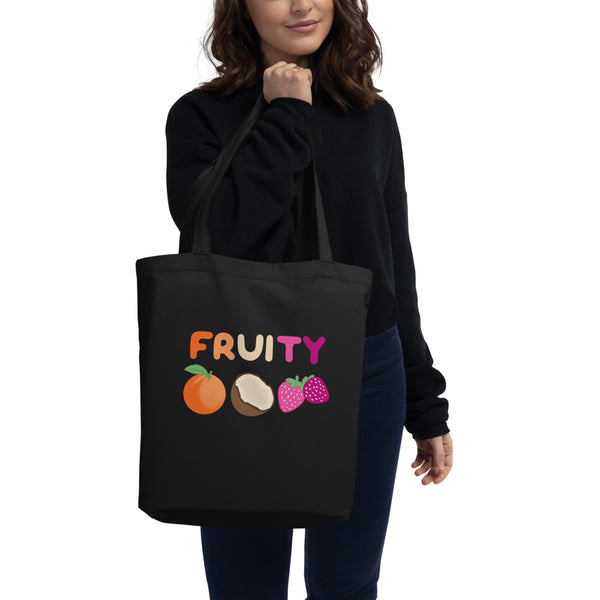 Fruity Lesbian Pride Tote Bag
