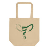 Snake Uterus Tote Bag