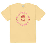 The Sapphic Social Rose Circle T-Shirt