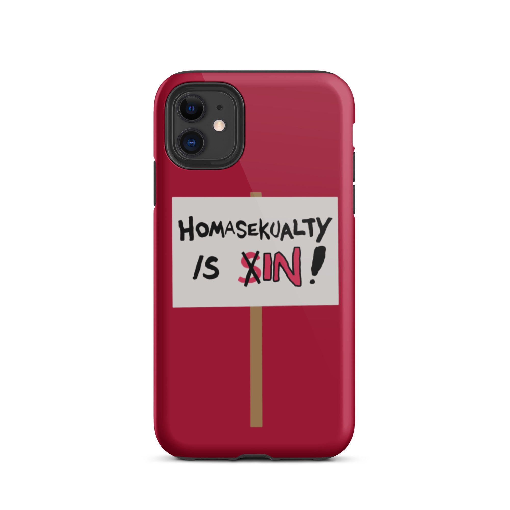 Homasekualty Is In! Tough iPhone Case