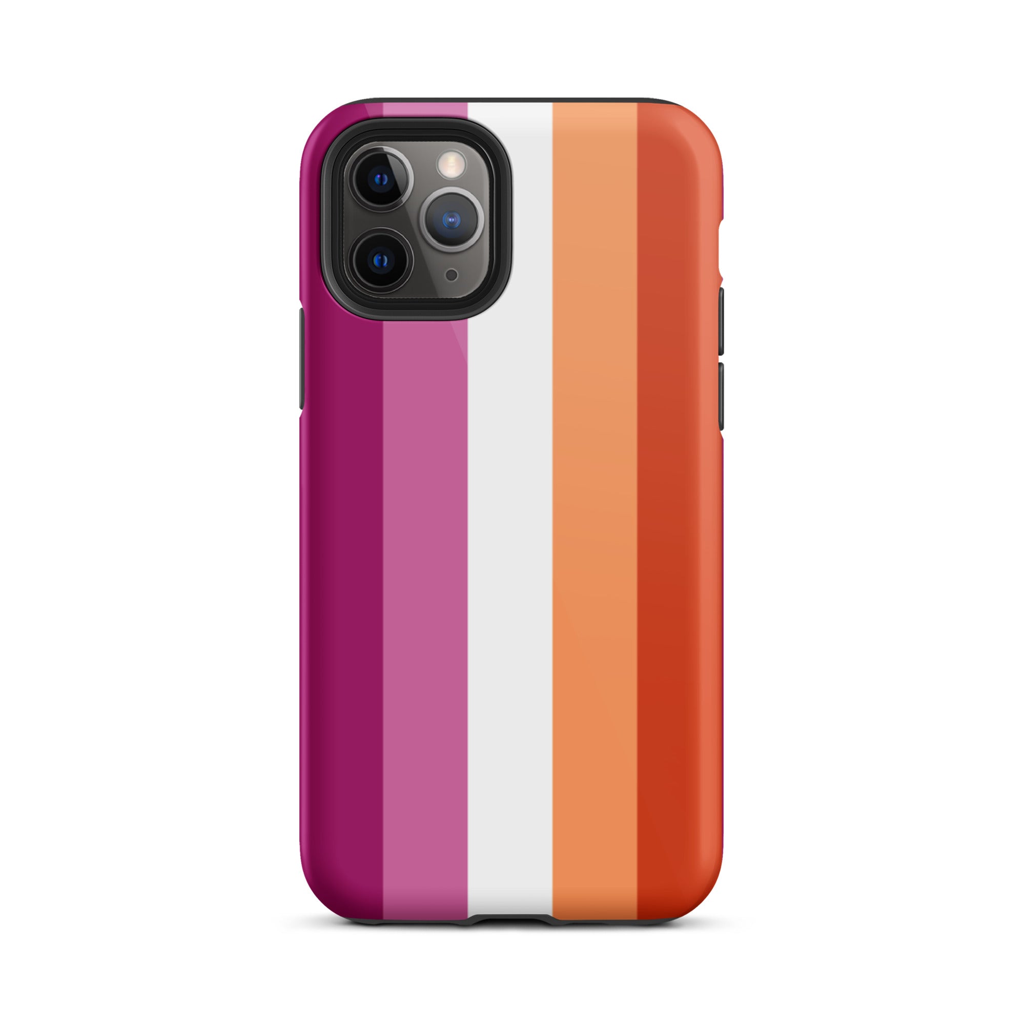 Lesbian Flag Tough iPhone Case