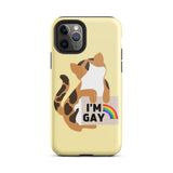 I'm Gay Tough iPhone Case