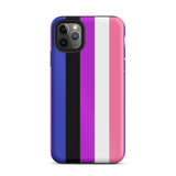 Genderfluid Flag Tough iPhone Case