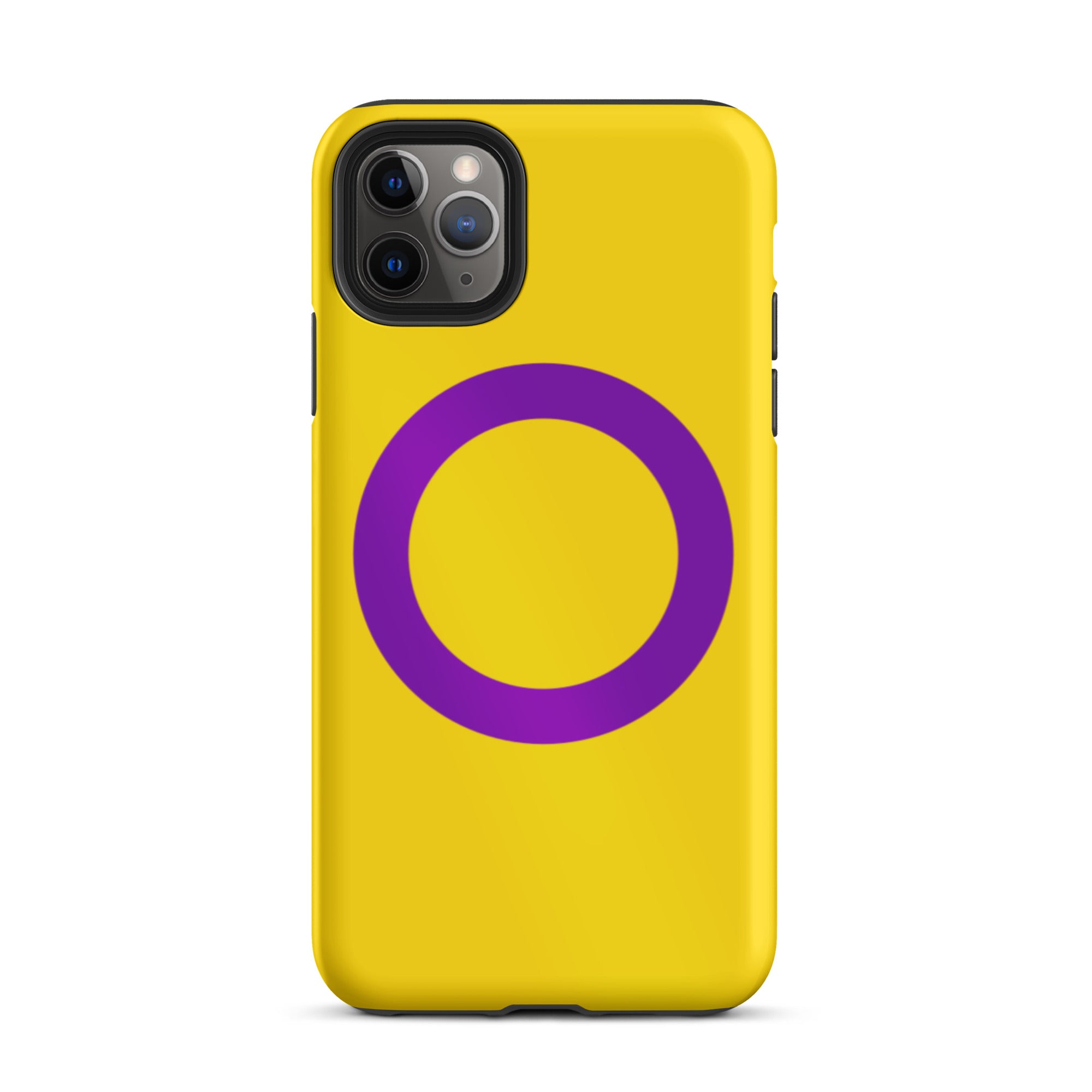 Intersex Flag Tough iPhone Case