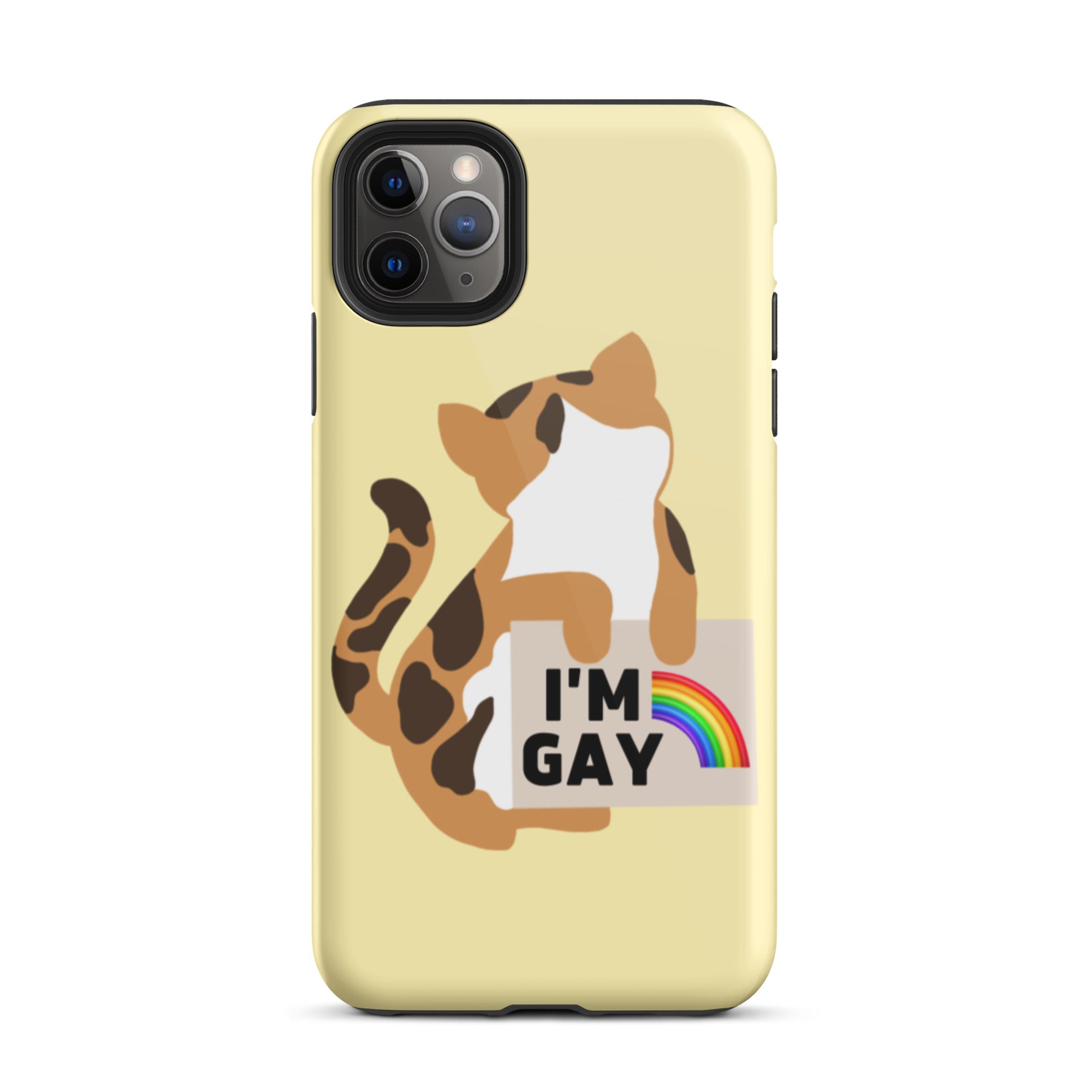 I'm Gay Tough iPhone Case