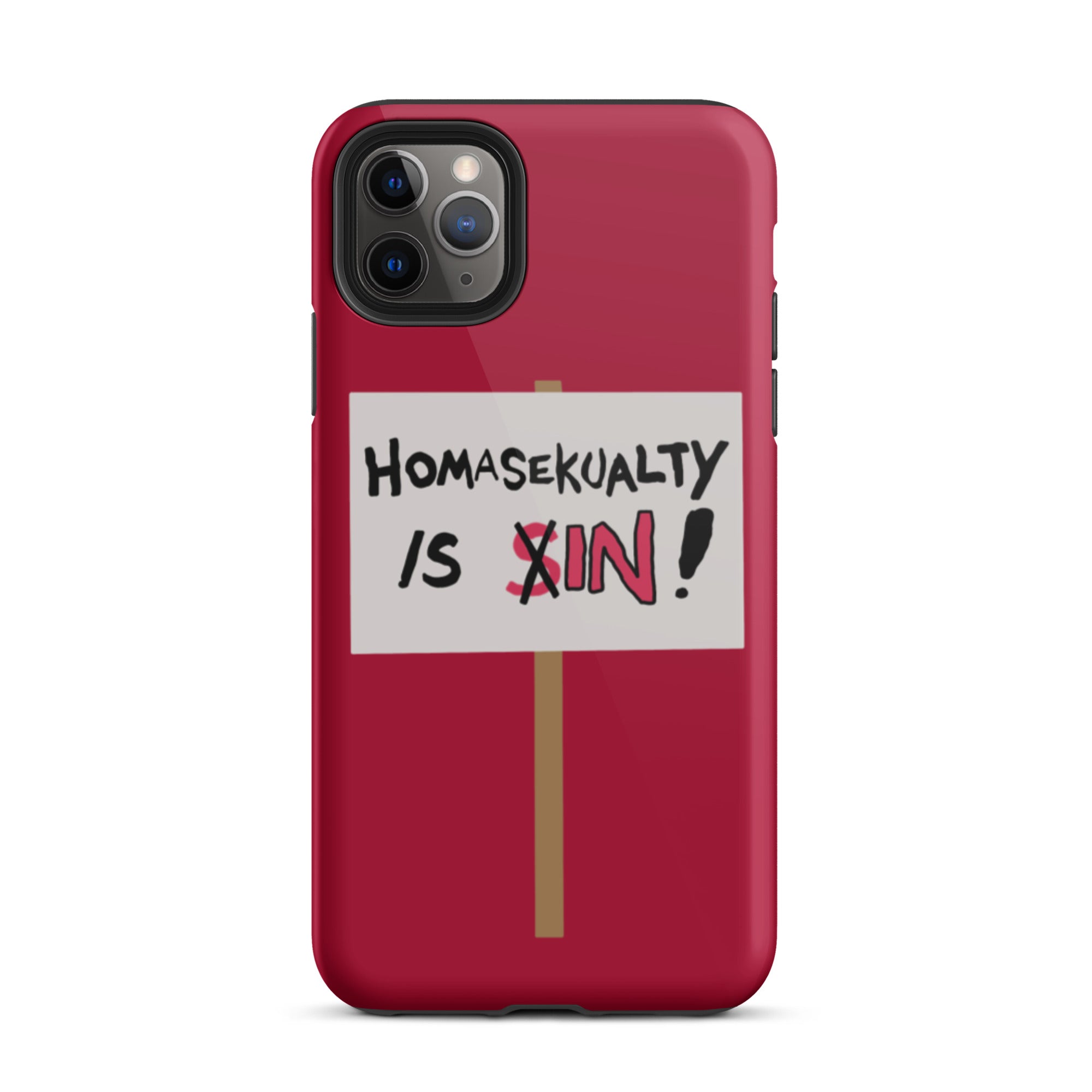 Homasekualty Is In! Tough iPhone Case