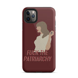Fuck The Patriarchy (All Too Well Lyric) Tough iPhone Case
