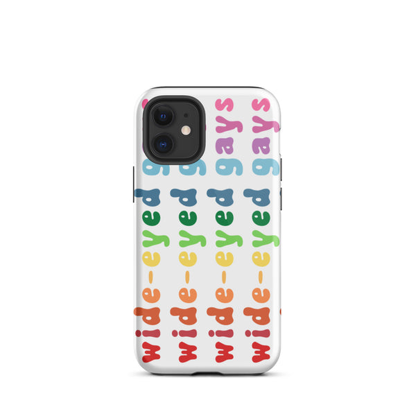 Wide-Eyed Gays Tough iPhone Case