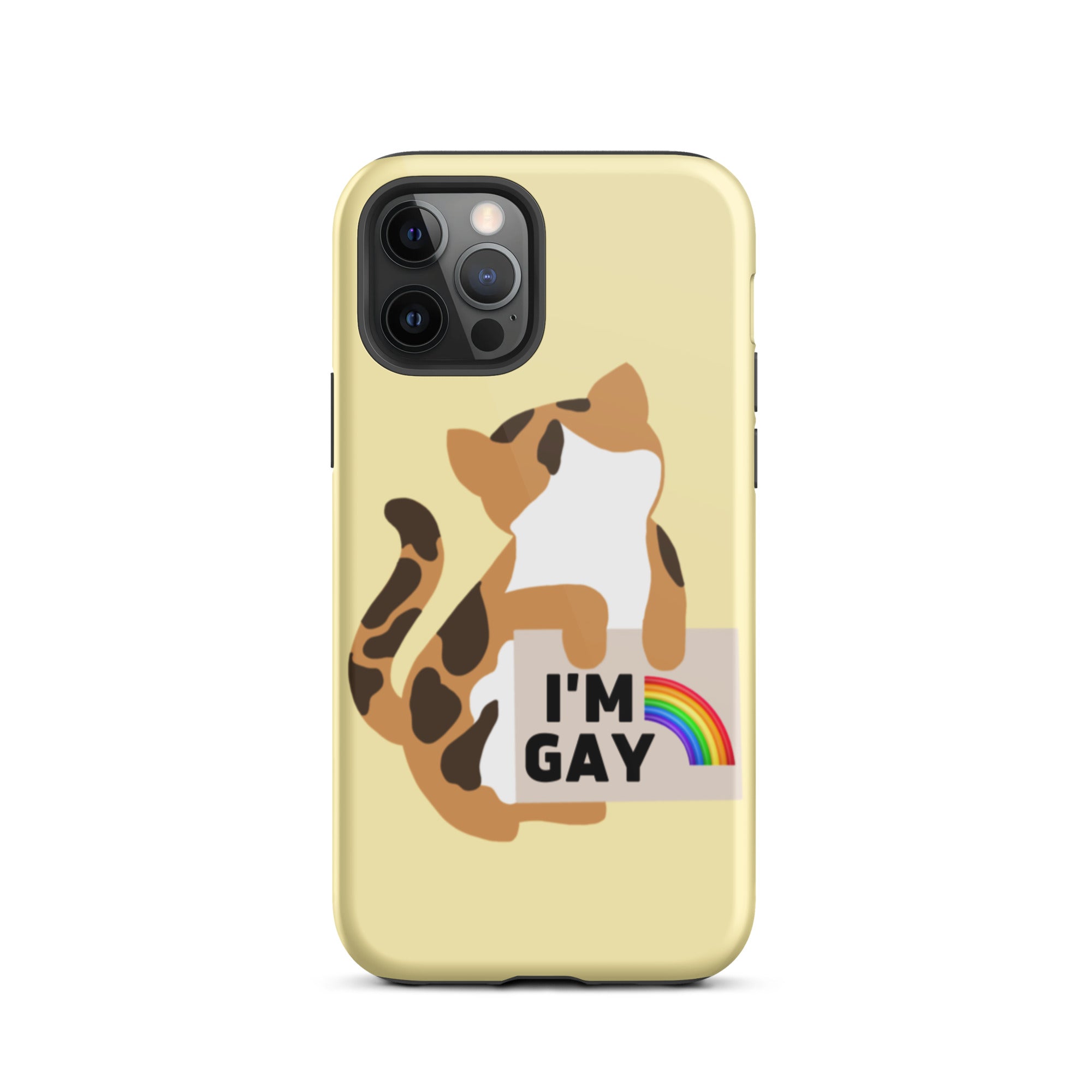 I'm Gay Tough iPhone Case