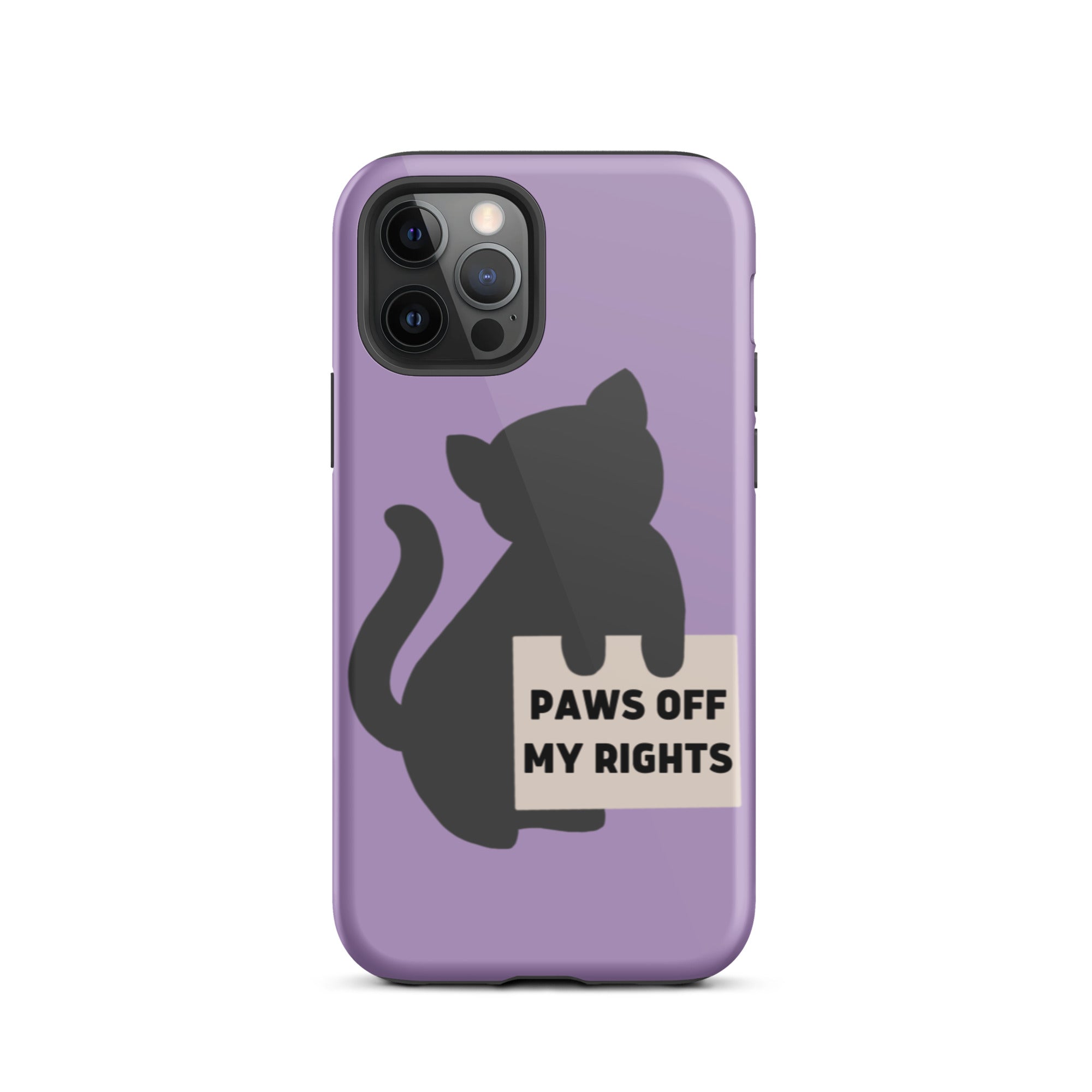 Norman Protesting Tough iPhone Case