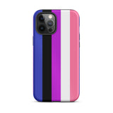Genderfluid Flag Tough iPhone Case