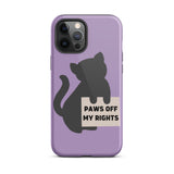 Norman Protesting Tough iPhone Case