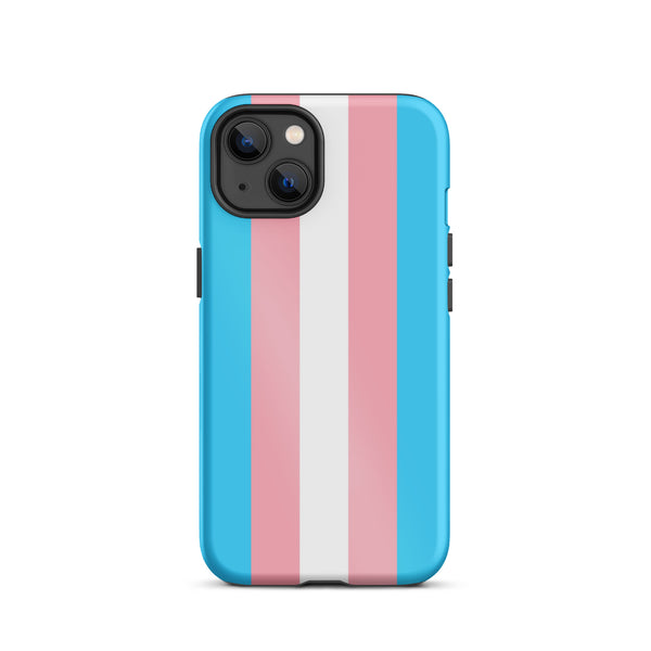 Transgender Flag Tough iPhone Case