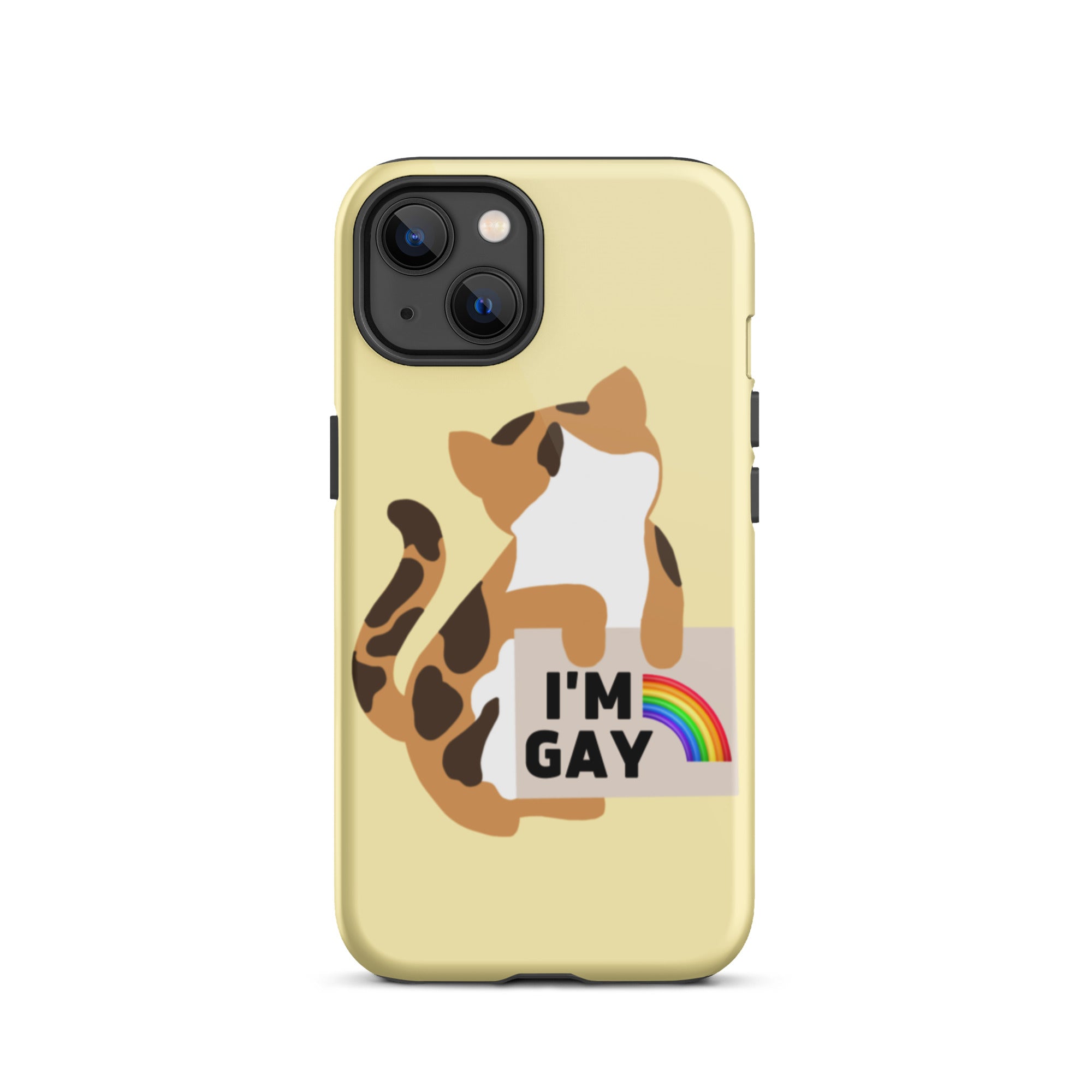 I'm Gay Tough iPhone Case