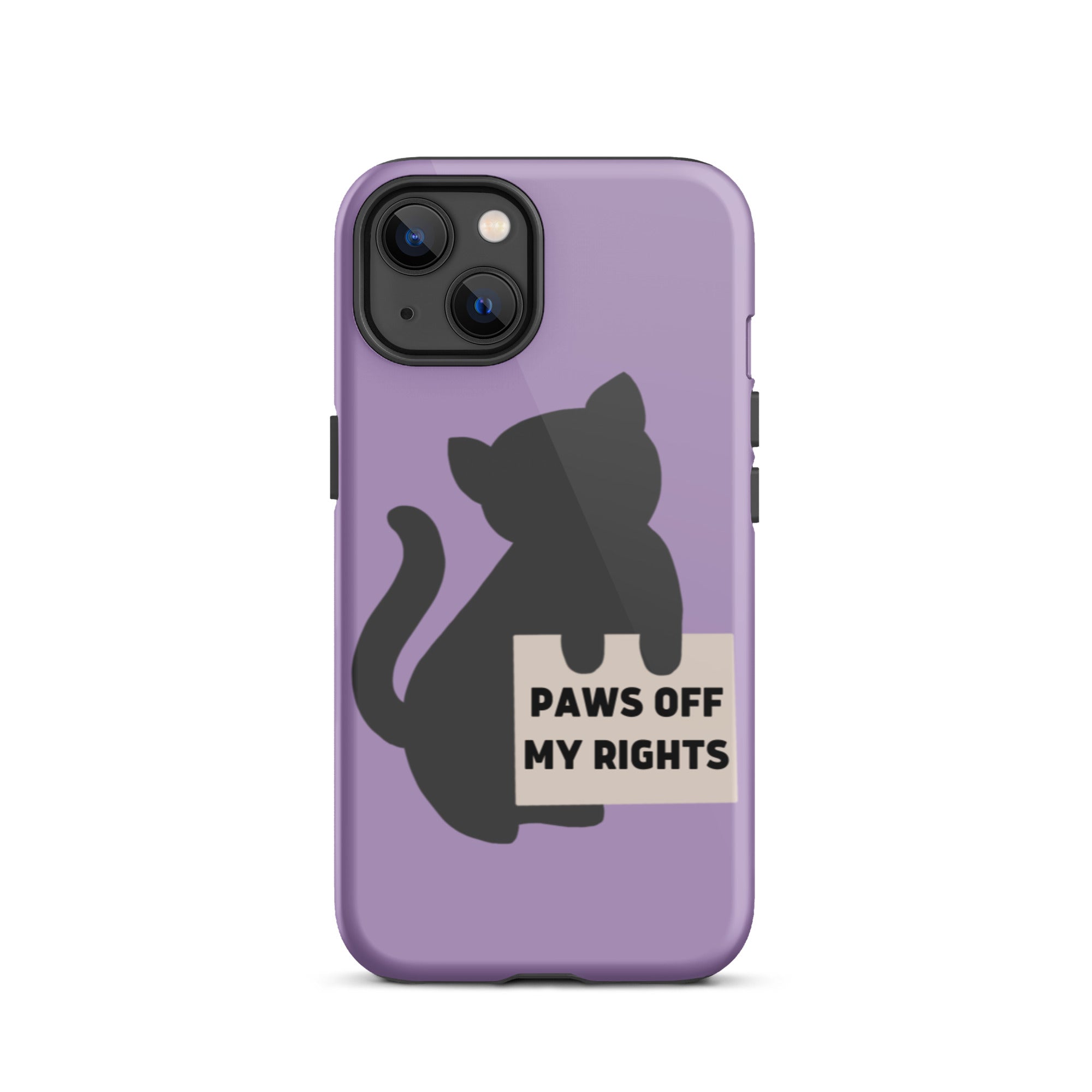 Norman Protesting Tough iPhone Case