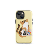 I'm Gay Tough iPhone Case