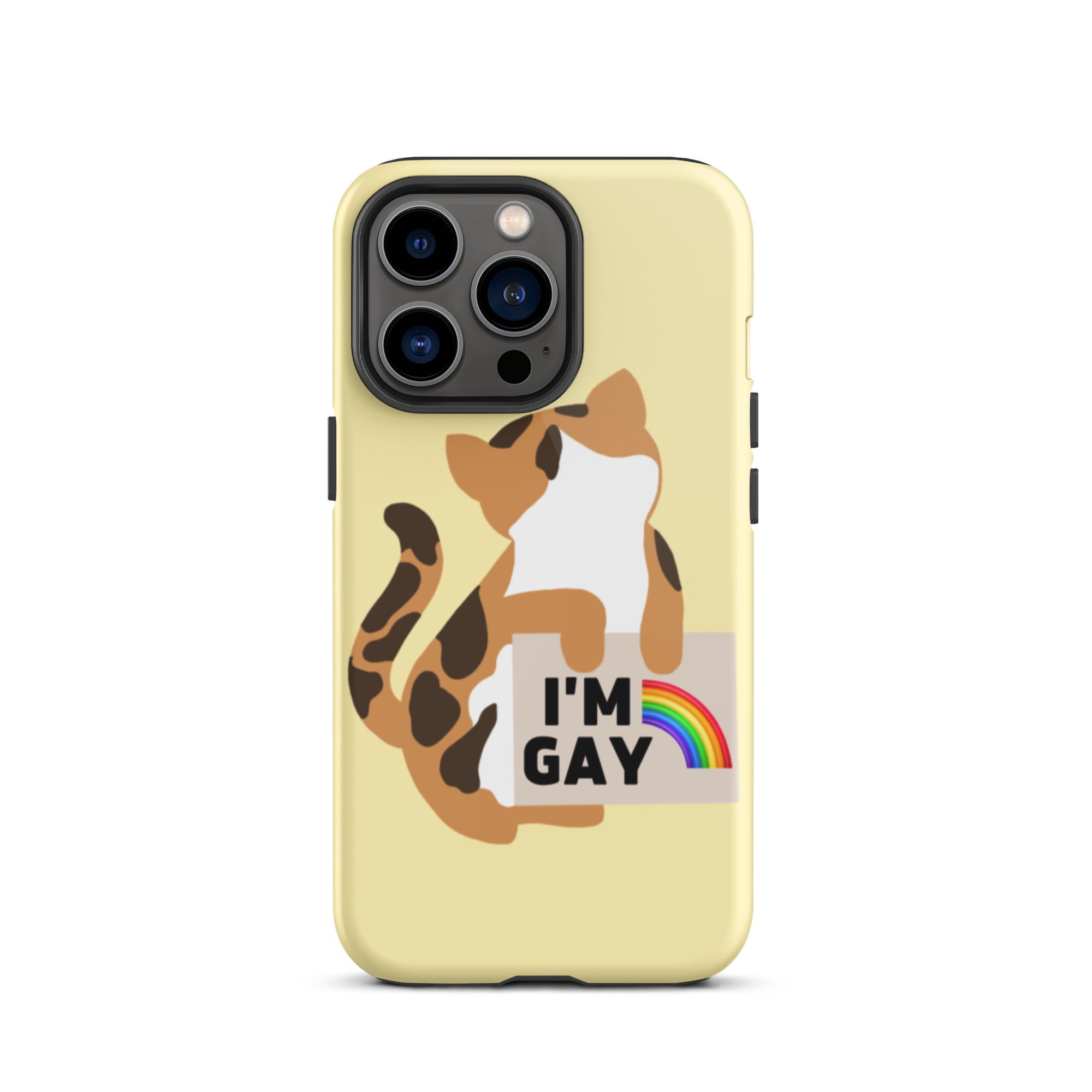 I'm Gay Tough iPhone Case