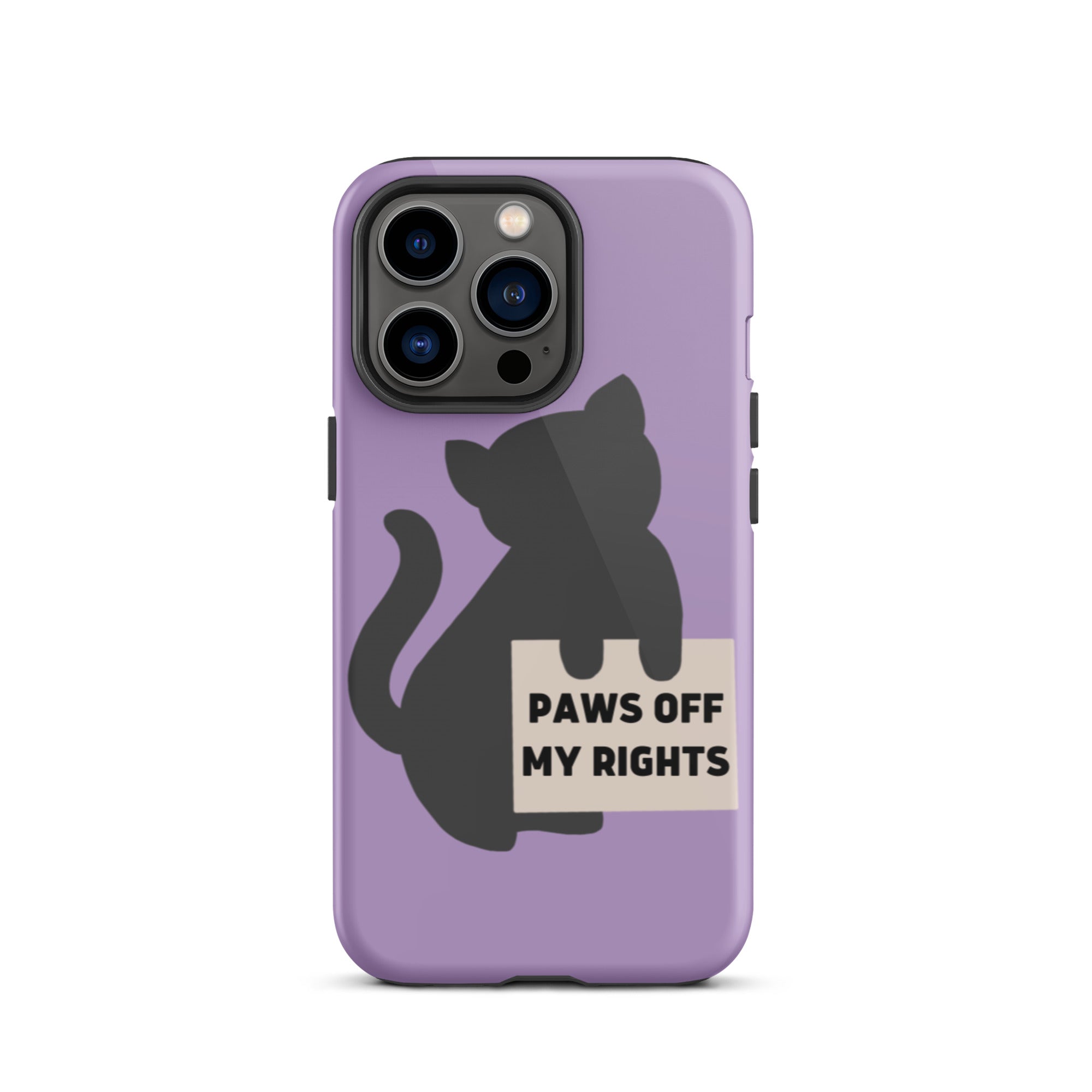 Norman Protesting Tough iPhone Case