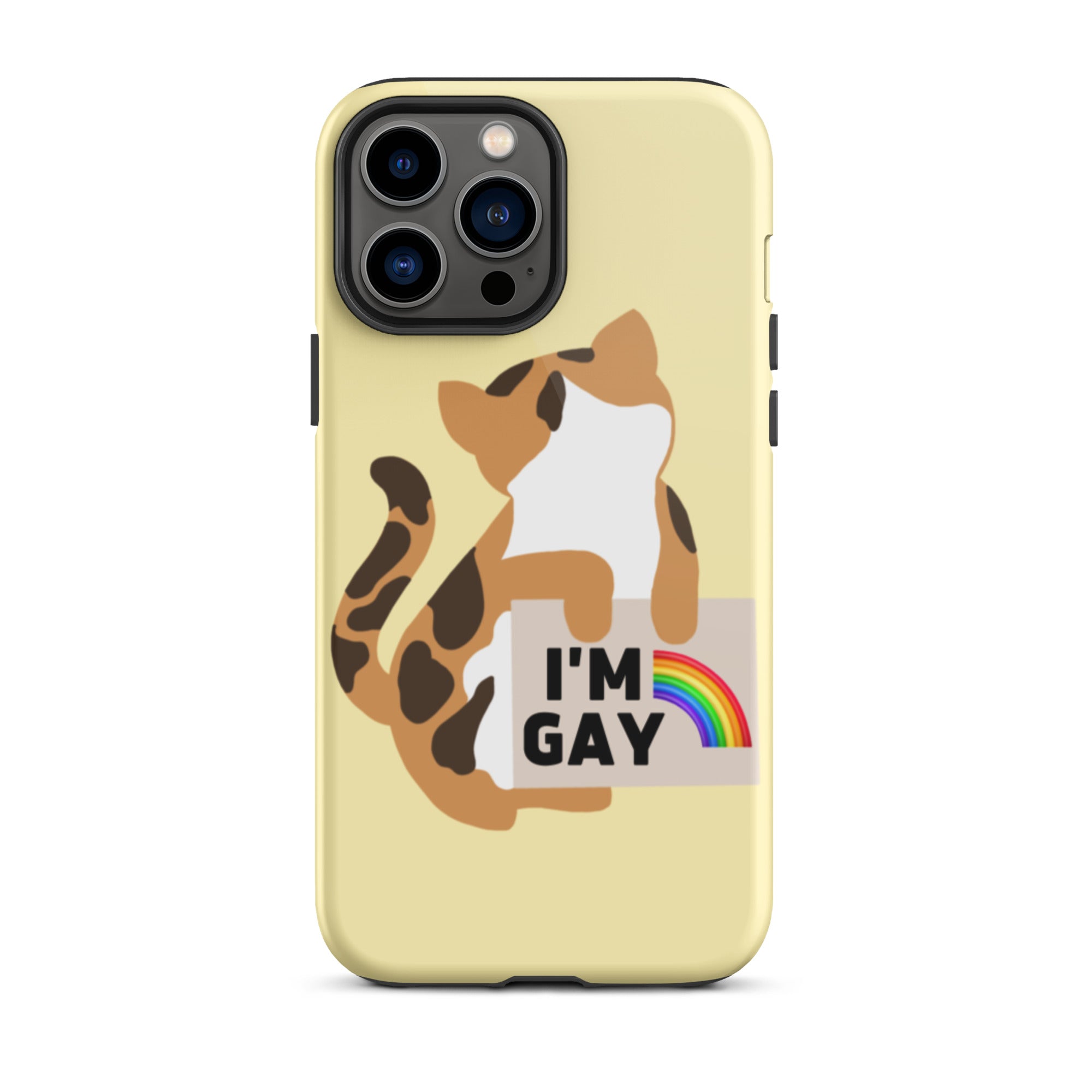 I'm Gay Tough iPhone Case