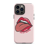 Slut For Equality Tongue Tough iPhone Case