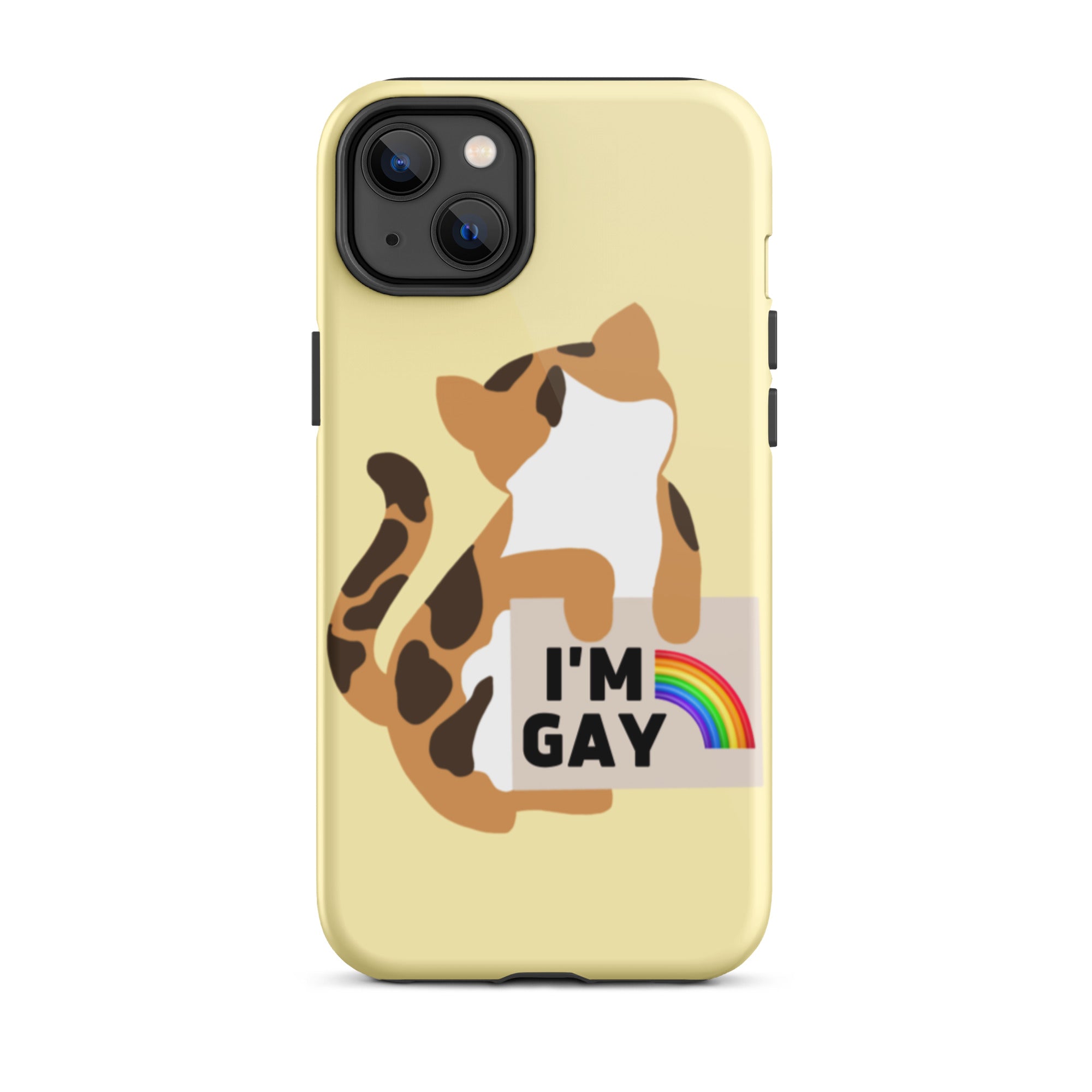I'm Gay Tough iPhone Case