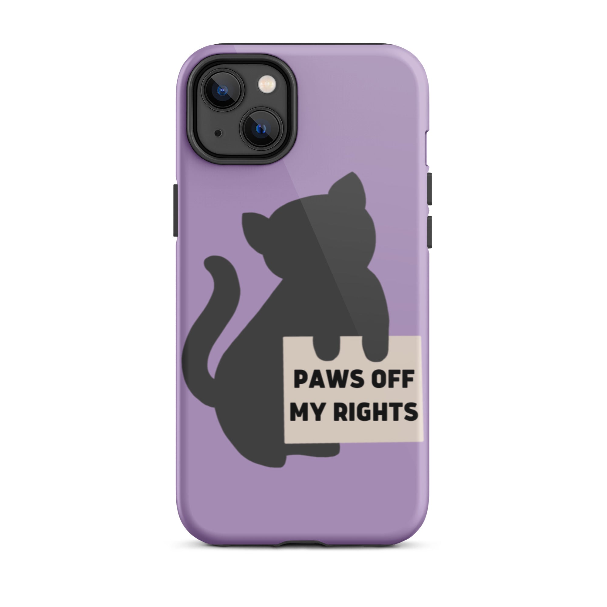 Norman Protesting Tough iPhone Case