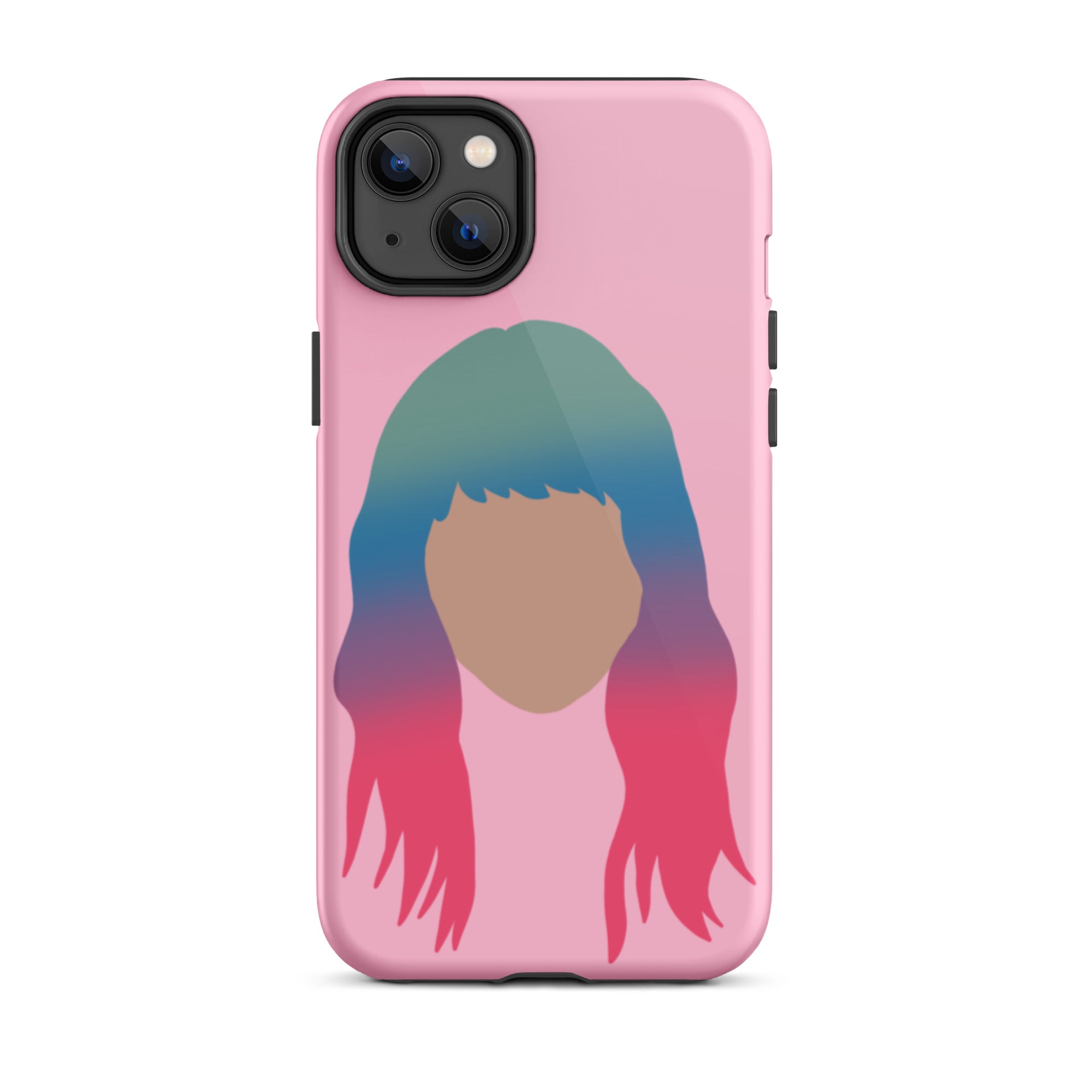 Bisexual Wig (You Need To Calm Down) Tough iPhone Case