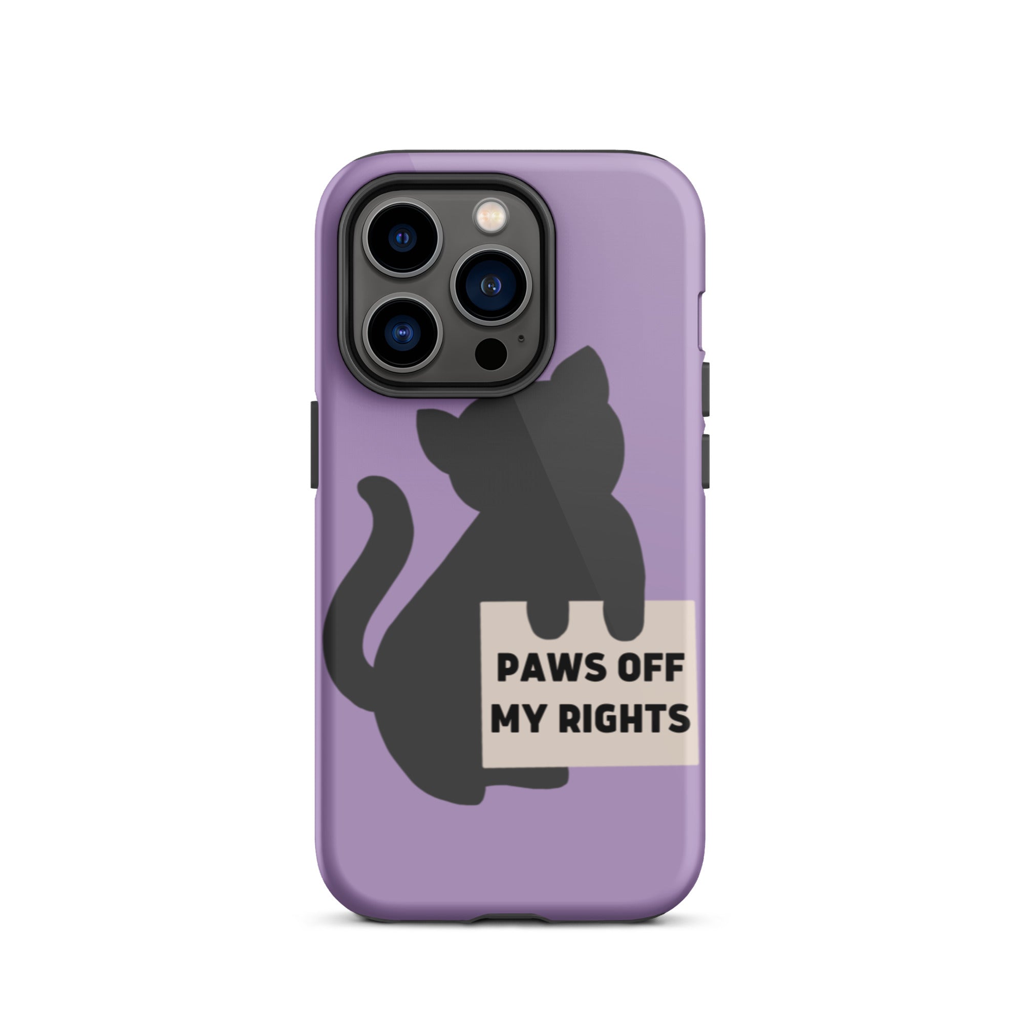 Norman Protesting Tough iPhone Case