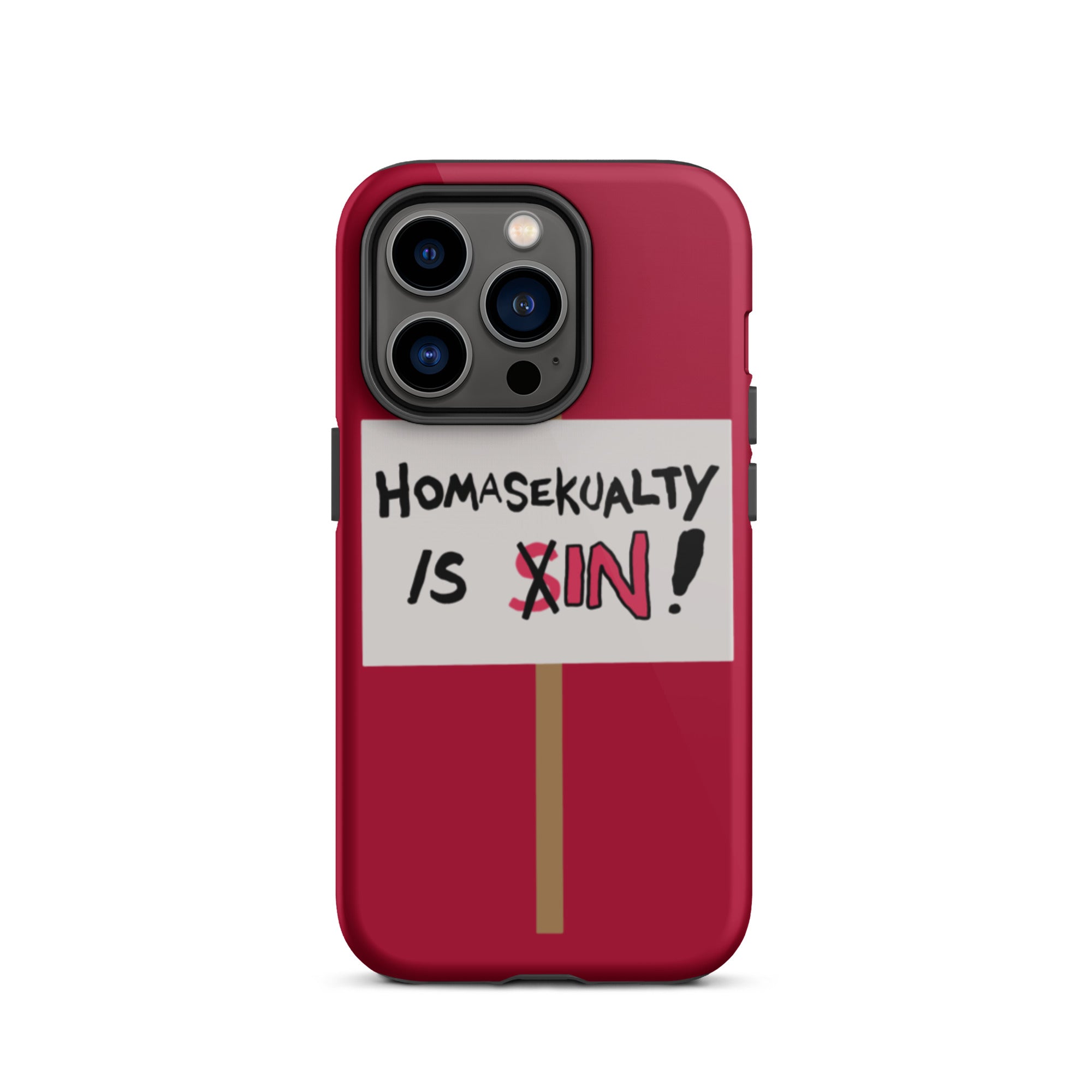Homasekualty Is In! Tough iPhone Case