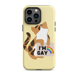 I'm Gay Tough iPhone Case