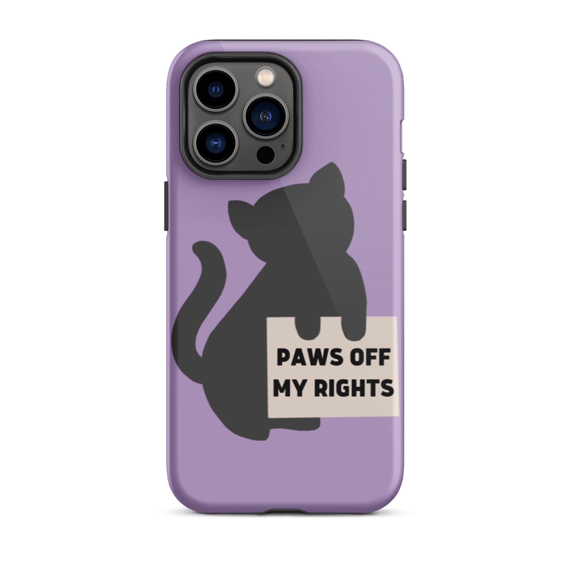 Norman Protesting Tough iPhone Case