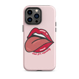 Slut For Equality Tongue Tough iPhone Case