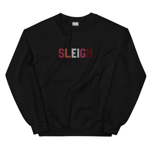 Lesbian Sleigh Embroidered Sweatshirt