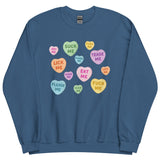 Naughty Valentine's Candy Hearts Sweatshirt