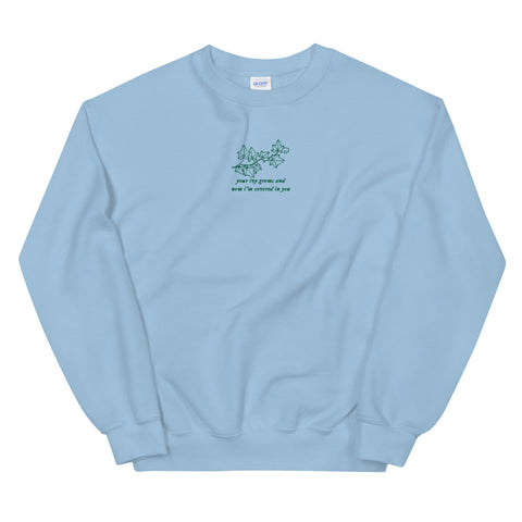 Ivy Embroidered Sweatshirt