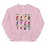 LGBTQIA+ Pride Protest Crewneck Sweatshirt