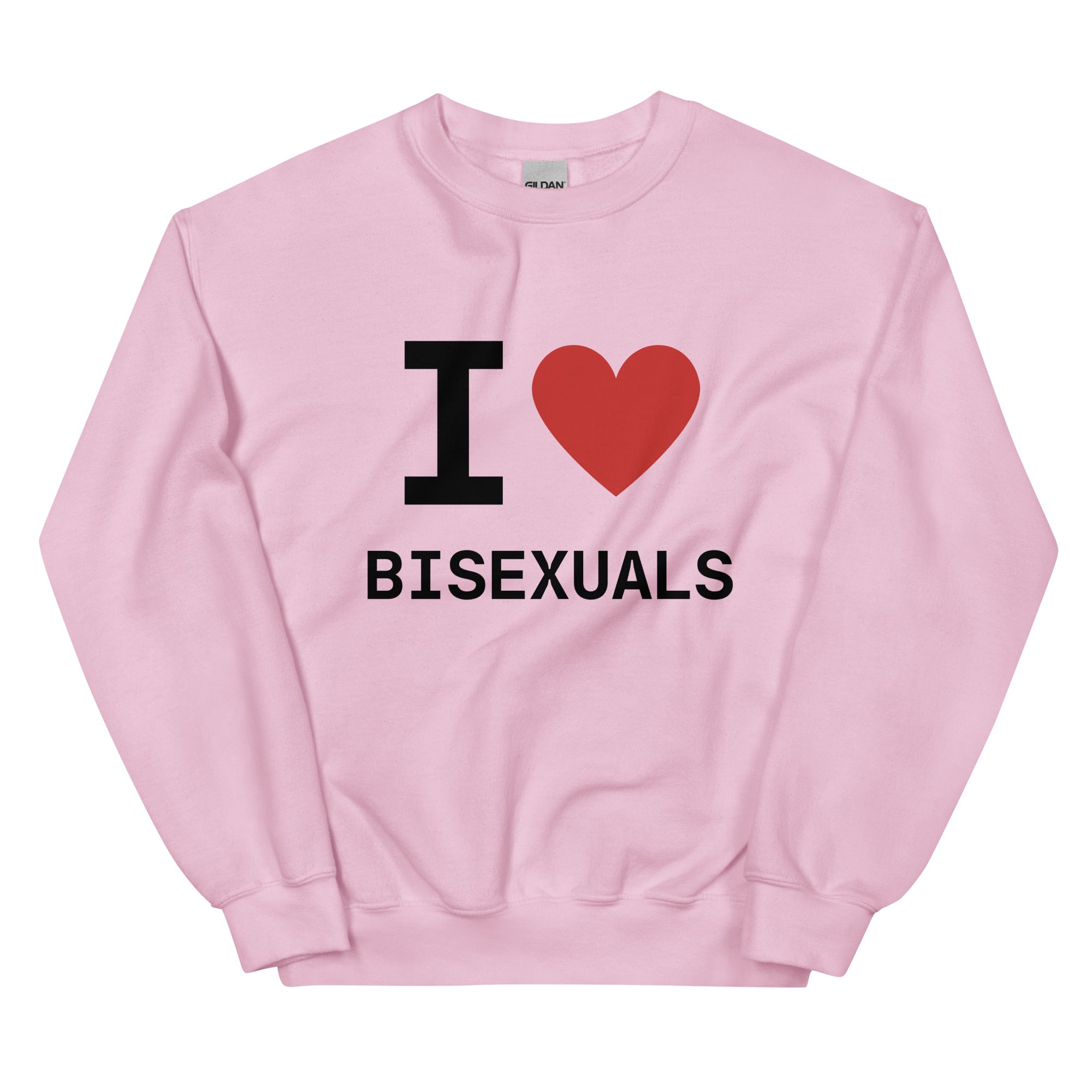 I Heart Bisexuals Sweatshirt