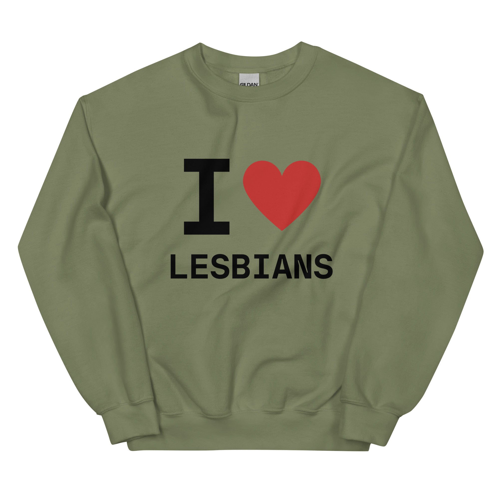I Heart Lesbians Sweatshirt